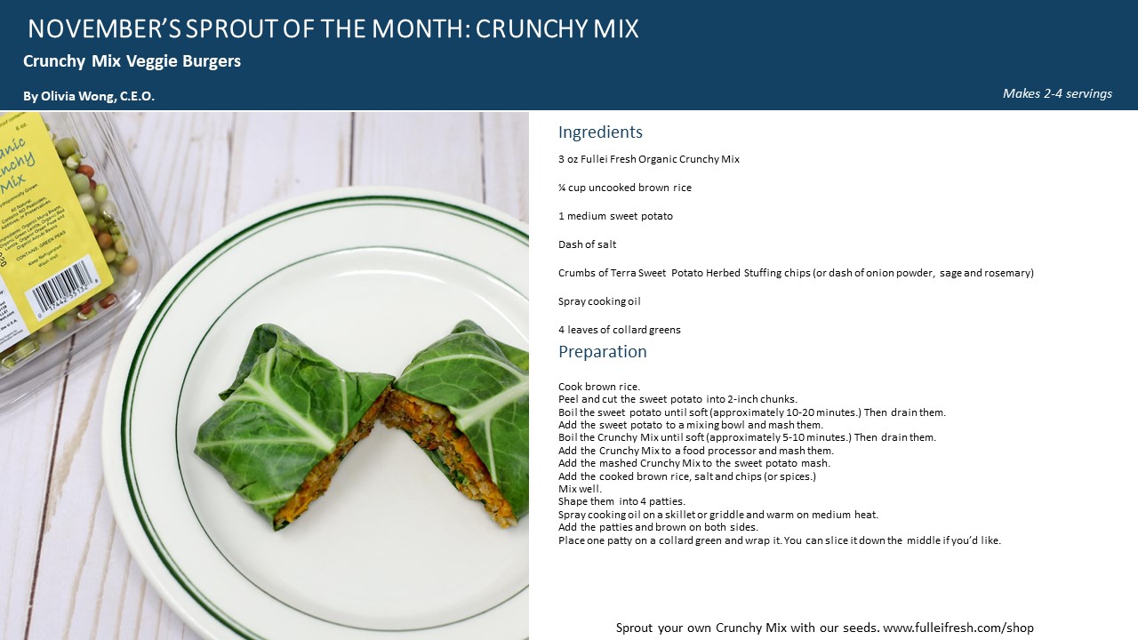 November's Sprout of the Month: Crunchy Mix